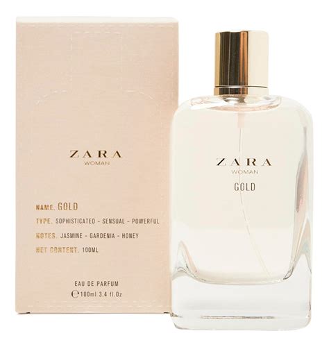 Zara gold parfüm kadın